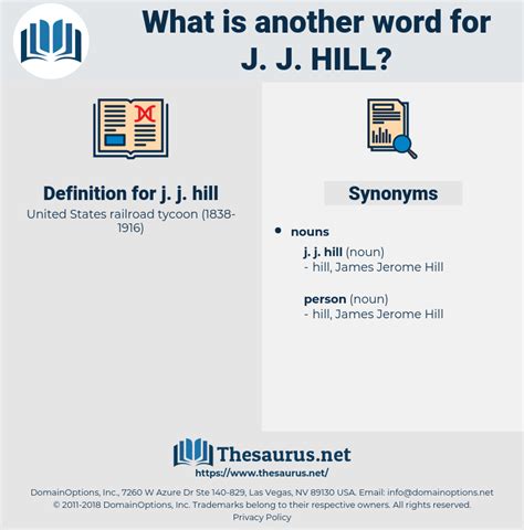 hill thesaurus